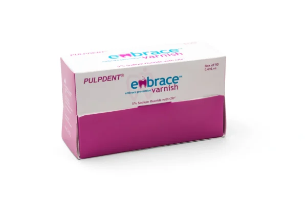 Pulpdent Embrace Flor Verniği 0.4 ml Kutu Pulpdent Embrace Flor Verniği 0.4 ml Kutu
